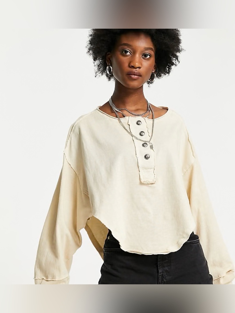 We The Free by Free People Melodi Henley Top